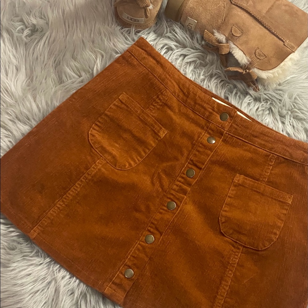 Brandy Melville Corduroy Skirt